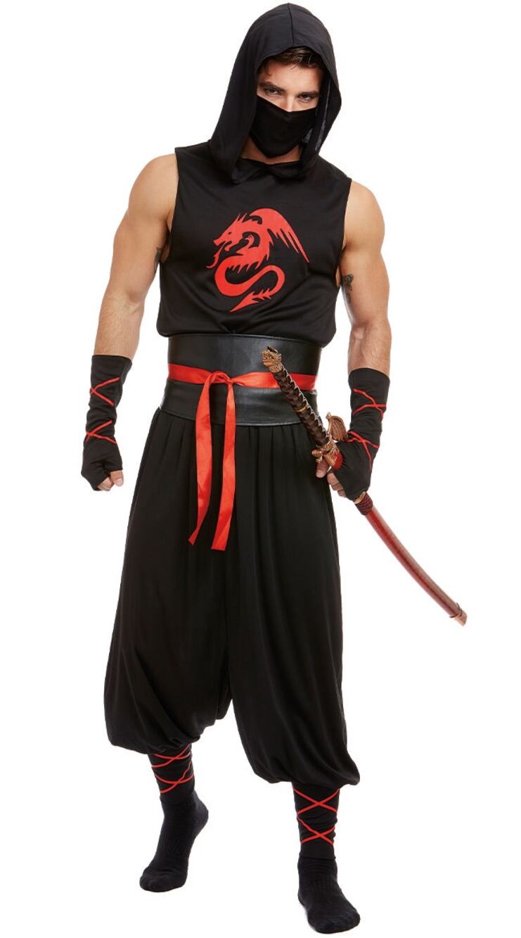 NEW Dreamguy Yandy Yes Master Ninja Costume Size XXL